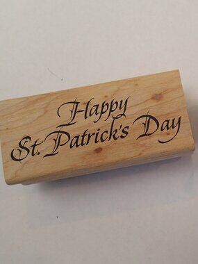 Happy St Patricks Day Stamper set of 3
